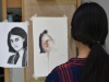 Workshop-cursist-Julia-portret workshop in  aquarel