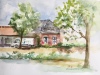 aquarel-schetsboek-pagina-Middelburg-bij-Koepoort Veersesingel