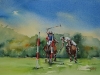 Aquarel polo in Domburg II