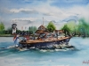 aquarel Boot Kaag