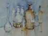 Aquarel in opdracht Laboratorium glas
