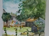 Urban sketch Biggekerke