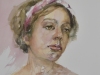 1_aquarel-portret-studie-Hannah-Wells te koop