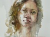 aquarel-portret-studie-Raquel-Carvalho te koop
