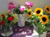 bloemen in zonlicht