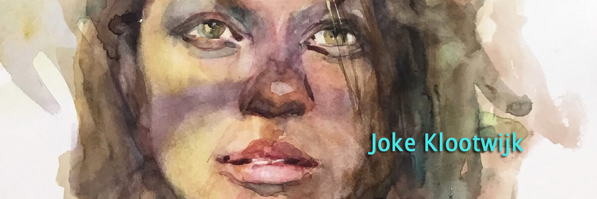 Plein air aquarel schets park Toorenvliedt